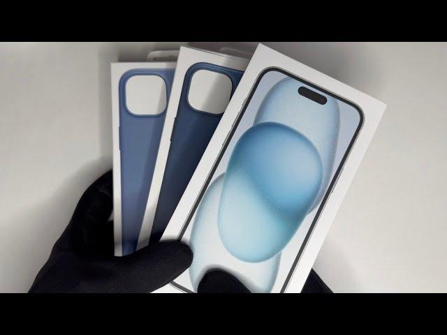 Unboxing iPhone 15 Plus Blue & Camera Test 4K