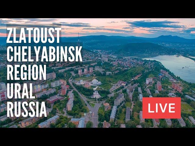 Exploring ZLATOUST in Chelyabinsk Region of Russia. LIVE