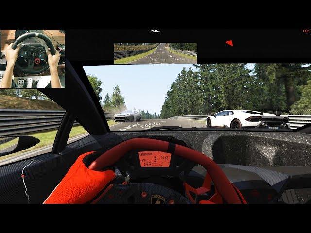 Sesto Elemento Nordschleife Trackday - Assetto Corsa (Logitech g29) gameplay