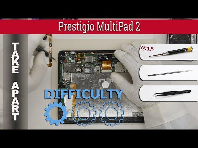 How to disassemble  Prestigio MultiPad 2 PMP7280C Ultra Duo Take apart