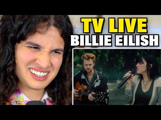 Vocal Coach Reacts to Billie Eilish - TV (Live)