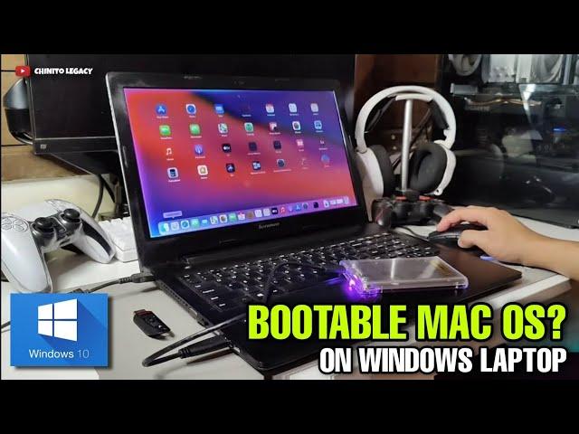 BOOTABLE MAC OS ON LAPTOP OR COMPUTER #bootablemacOS