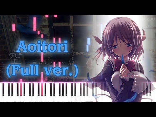 [Aoi Tori OP] Aoitori/Miyuki Hashimoto (Full ver.) Piano Arrangement