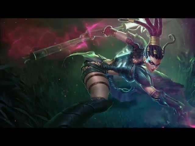 Nidalee Splash-Art ButtNimation