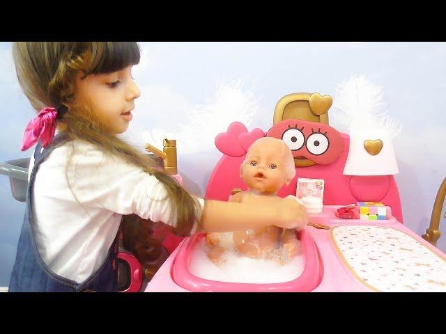 Baby Born Fun Shower and Interactive Bath! Baby House Large Nursery Center Baby Born