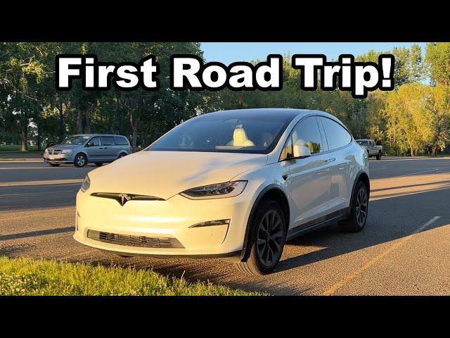 Tesla Road Trip in the New Model X Long Range!