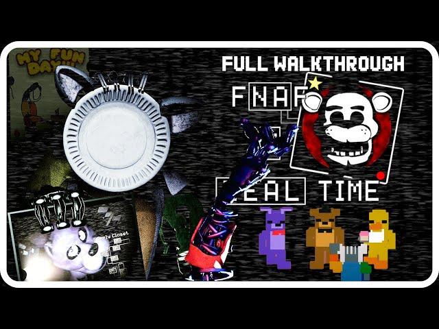 Five Nights at Freddy's: In Real Time Full Walkthrough 100% Night 1-7 + All Challenges