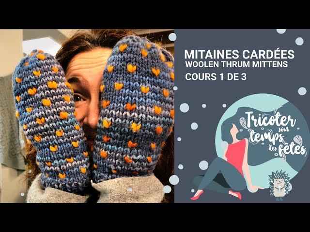 Mitaines cardées (Woolen Thrum Mittens) 1/2