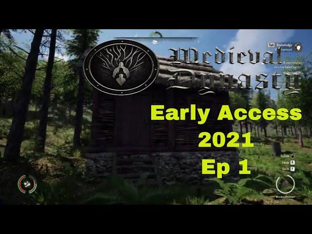 Medieval Dynasty Early Access 2021 Ep 1