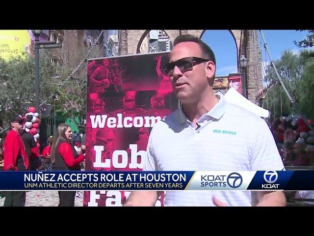 Eddie Nunez steps down as UNM Athletic Director