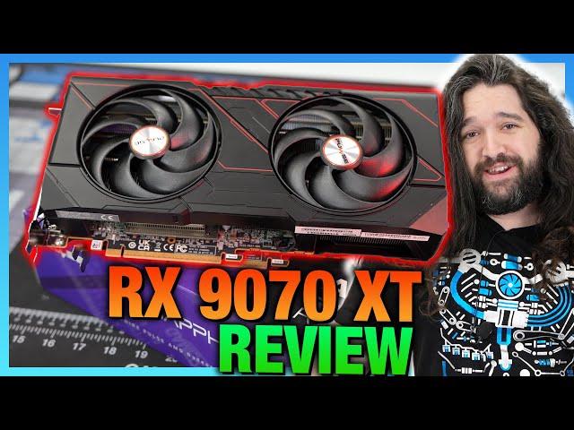 AMD Radeon RX 9070 XT GPU Review & Benchmarks vs. 5070 Ti, 5070, 7900 XT (Sapphire Pulse)