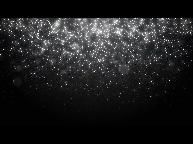 Glowing Silver Dust Particles Background Looped Animation | Free HD Version Footage