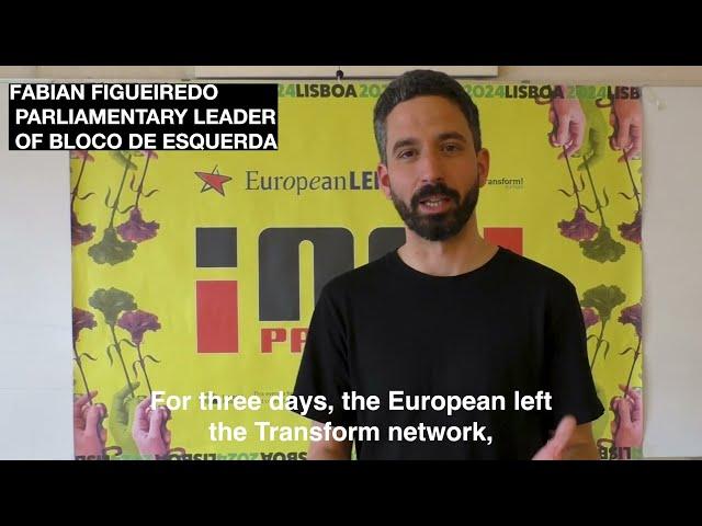 Fabián Figueiredo on the No Pasaran Conference in Lisbon 20-04-2024