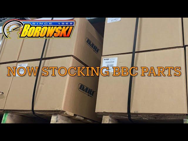 Borowski Race Engines Now Stocking BBC Parts, Assemblies & Engines