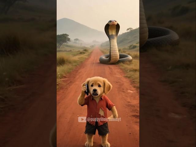 The poor puppy rescue pregnant cobra #puppy #rescue #cobra #animals #animallovers