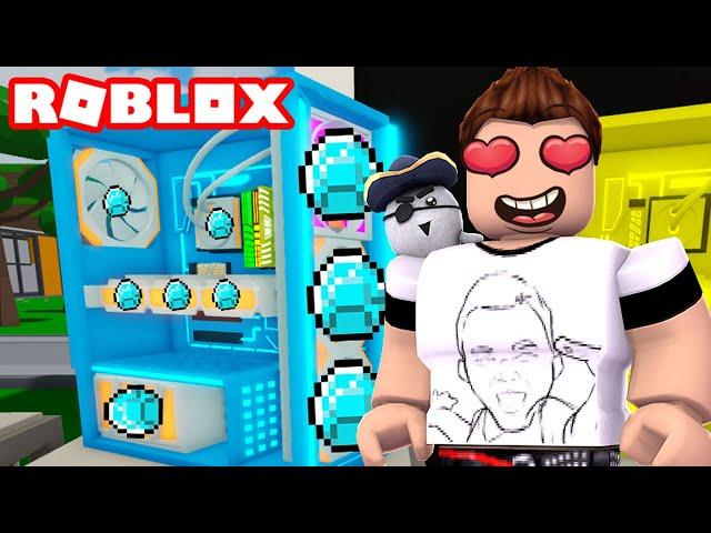 СОБРАЛ КОМПЬЮТЕР ИЗ АЛМАЗОВ в Роблокс Custom PC Tycoon! Roblox | Роблоксер Альберт