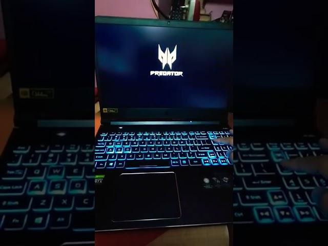 Acer Predator Helios 300 i7 rtx2060 2021 Bootup Time After 1 Year