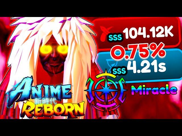 Getting The SECRET *0.75%* Miracle Turbo Granny In Anime Reborn Roblox!