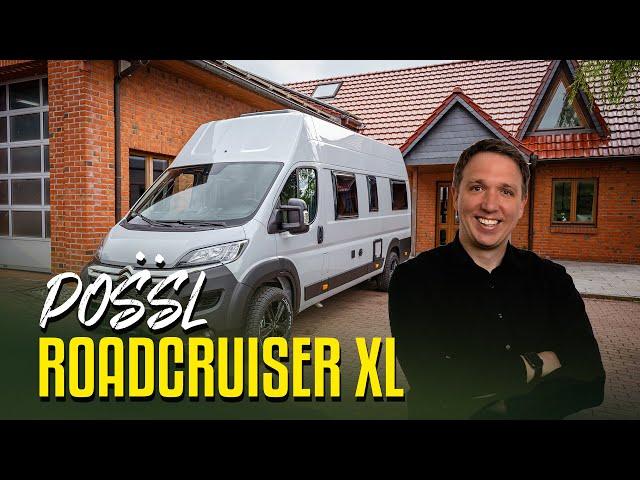 Pössl Roadcruiser XL Review: Riesiges Bett, enorme Stehhöhe und viel Stauraum