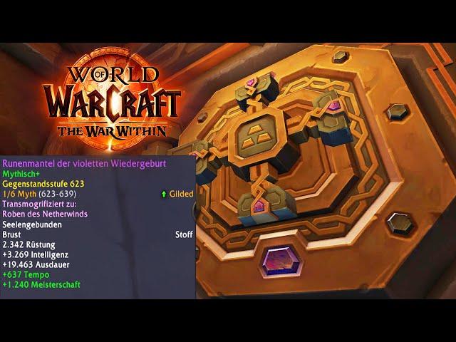 ERSTE RICHTIGE 623 BiS Items Schatzkammer öffnen | WoW War Within