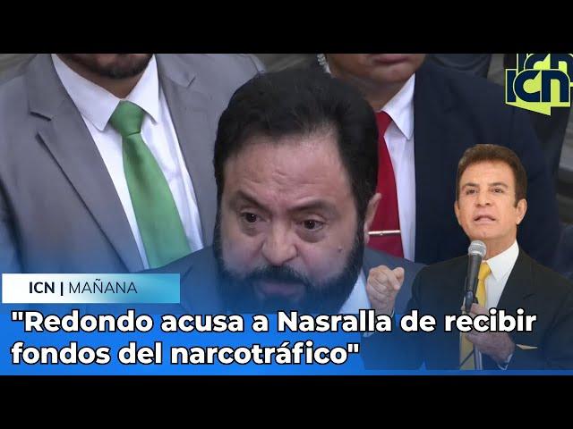 "Redondo acusa a Salvador Nasralla de ser financiado por narcotráfico: Pérez lo tacha de distractor"