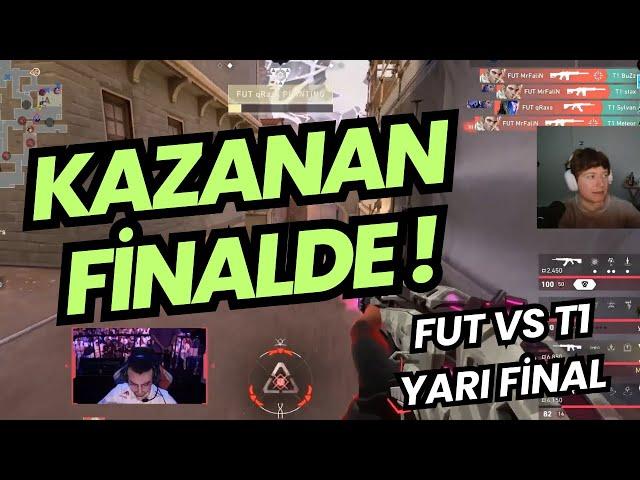 FUT VS T1 YARI FİNAL MAÇI 3.HARİTA | KAZANAN FİNALDE BÜYÜK HEYECAN ! VALORANT REDBULL HOME GROUND