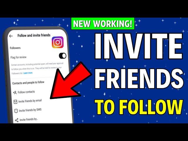 How to Invite Friends to Follow You on Instagram (2024)