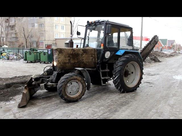 Баровая установка оставила на ул. Орской только «шов»