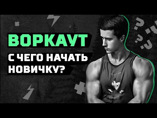 С ЧЕГО НАЧАТЬ НОВИЧКУ В ВОРКАУТЕ?