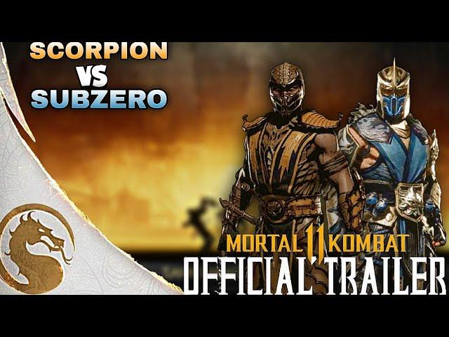 Scorpion Vs Subzero Big Clash Official trailer ( Mortal Kombat 11) Gaming Edit #scorpion #subzero