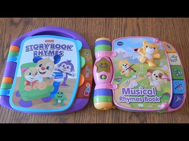 Fisher Price Story Book Rhymes VS Vtech Musical Rhymes Comparison - Which is Best?
