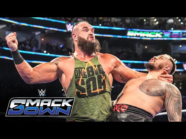 Braun Strowman battles Solo Sikoa: SmackDown highlights, March 7, 2025