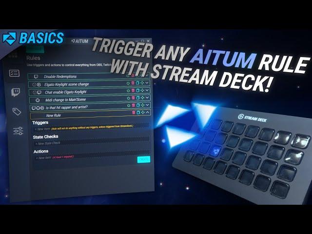 Control Aitum with Elgato Stream Deck (Aitum Basics)