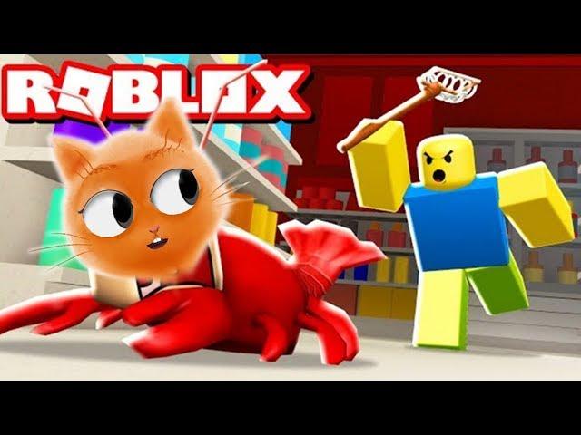 СИМУЛЯТОР ПИТОМЦЕВ в РОБЛОКС ROBLOX PET ESCAPE совершаем побег КОТ ДЖЕМ играет