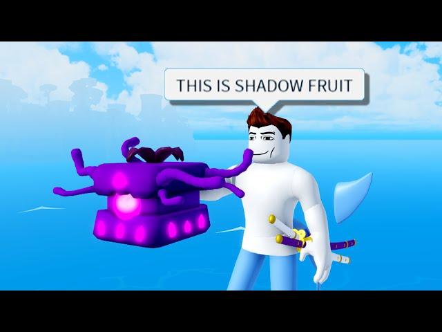 Idiot thinks THIS is Shadow Fruit  (Blox Fruits)