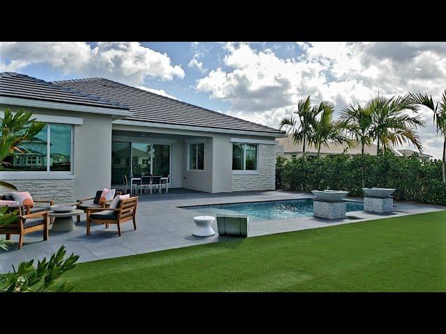 4 Bedroom | 3,095 Sq. Ft. Palm Beach Gardens Model Home Tour | Build A Home South Florida | Avenir