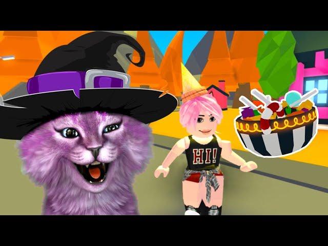 СТРАШНО? УДОЧЕРИ МЕНЯ ХЭЛЛОУИН 2018 РОБЛОКС ROBLOX ADOPT ME 0TRICK OR TREAT