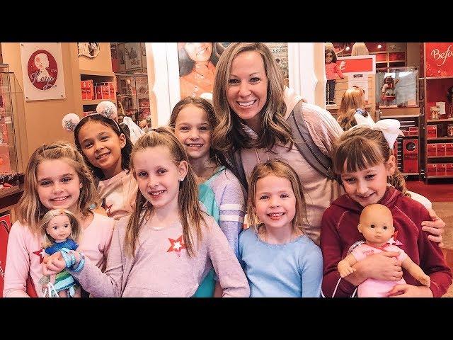 Best Friends Visit The American Girl Store