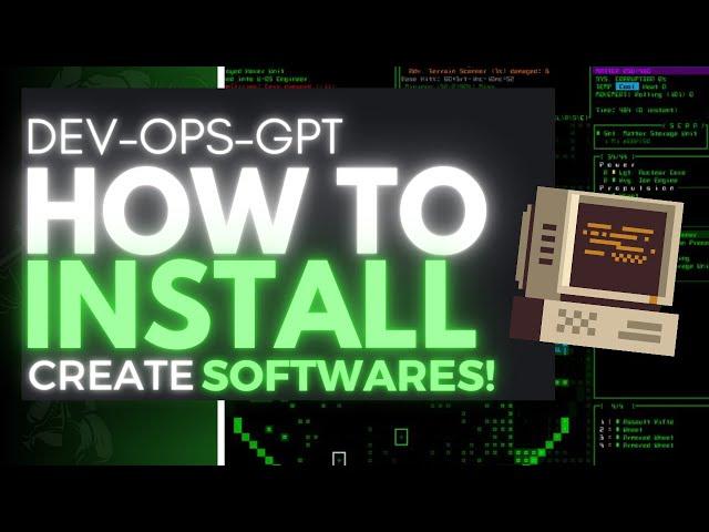 How to Install DevOpsGPT Locally - Fully Autonomous Ai Agents Creating POWERFUL Software!