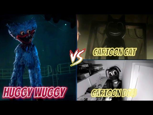 HUGGY WUGGY MONSTER IN POPPY PLAYTIME VS CARTOON CAT AND DOG (HORORMONSTER) EpicBattle