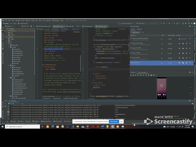 No Device Selected #Flutter #Android Studio, Emulator not detected