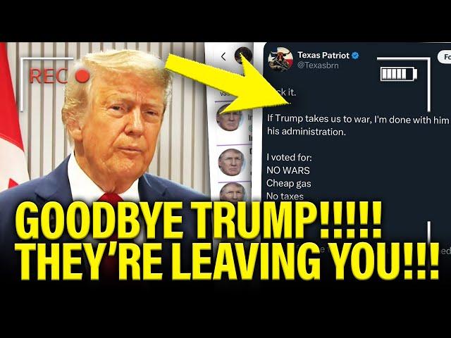 Trump HUMILIATED as Top Supporters TURN AGAINST HIM