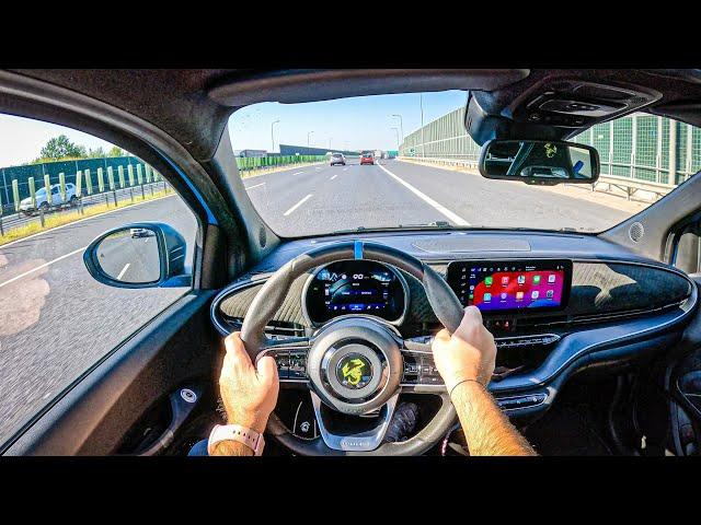 NEW Abarth 500e | 155 hp | POV Test Drive