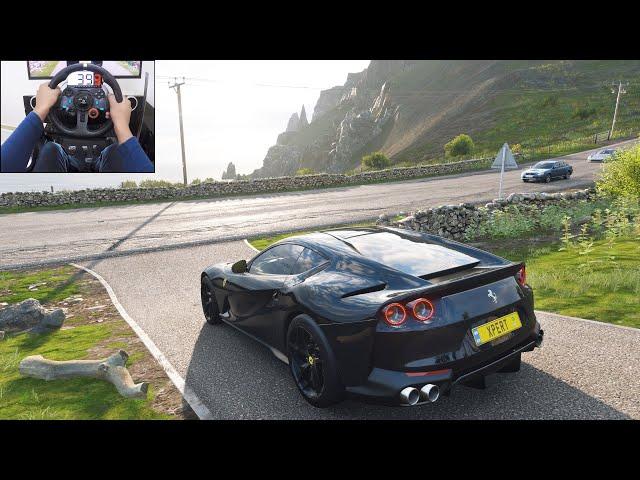 Ferrari 812 Superfast - Forza Horizon 4 | Logitech g29 gameplay