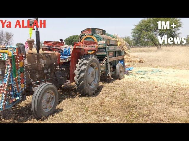 Wheat Crop Harvesting With Theraser|Harvesting 2024|Wheat Harvesting| Pakistan #onlyskill