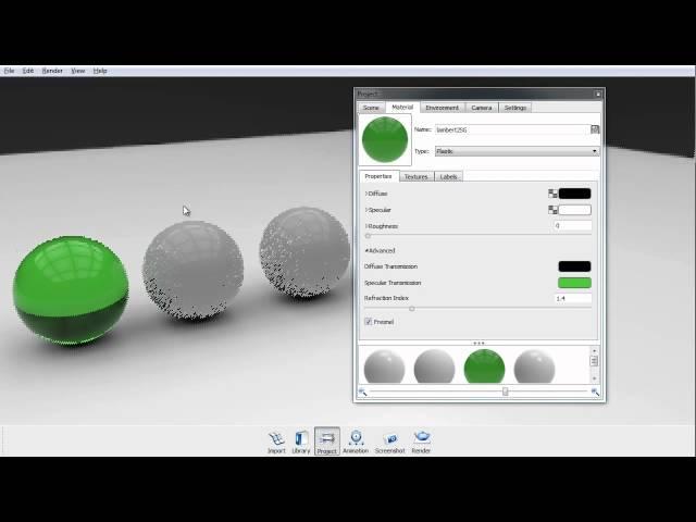 KeyShot 3 - Material Creation - Lesson 01: Overview