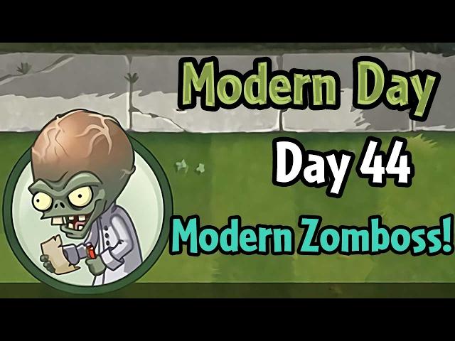 Plants vs Zombies 2 - Modern Day - Day 44: Modern Day Zomboss!