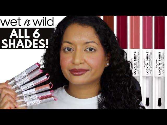 Wet N Wild Megalast Lock 'N' Shine Lip Color + Gloss Review