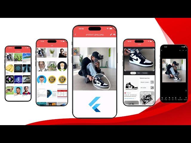Build AI Gallery App in Flutter | Implement Circle to Search To Search in Flutter | Flutter AI App