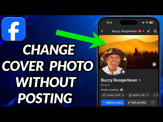 How To Change Facebook Cover Photo Without Posting